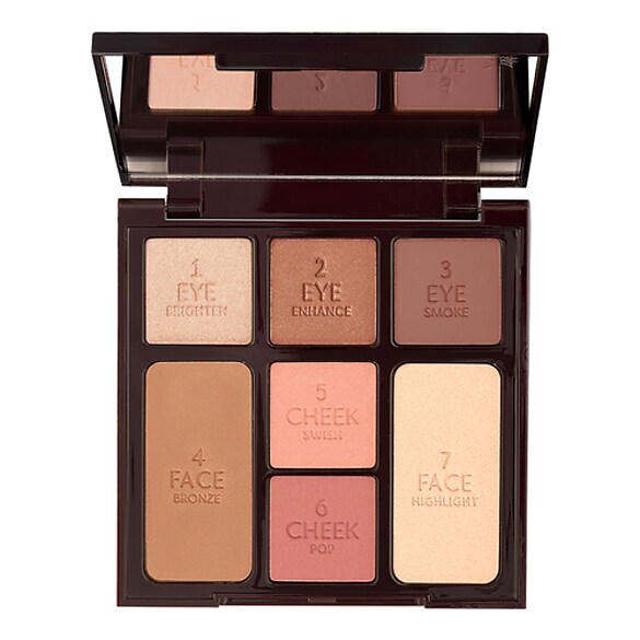 Instant Look In A Palette Stoned Rose Beauty - Palette Visage et Yeux, CHARLOTTE TILBURY